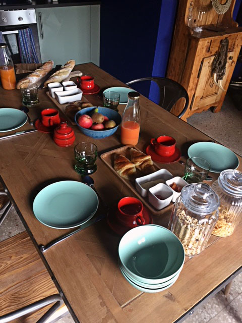 domaine houillon-petit-déjeuner